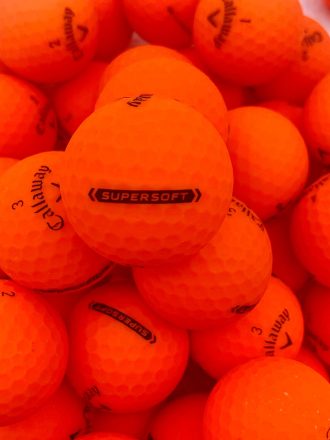Callaway Supersoft oranje matt