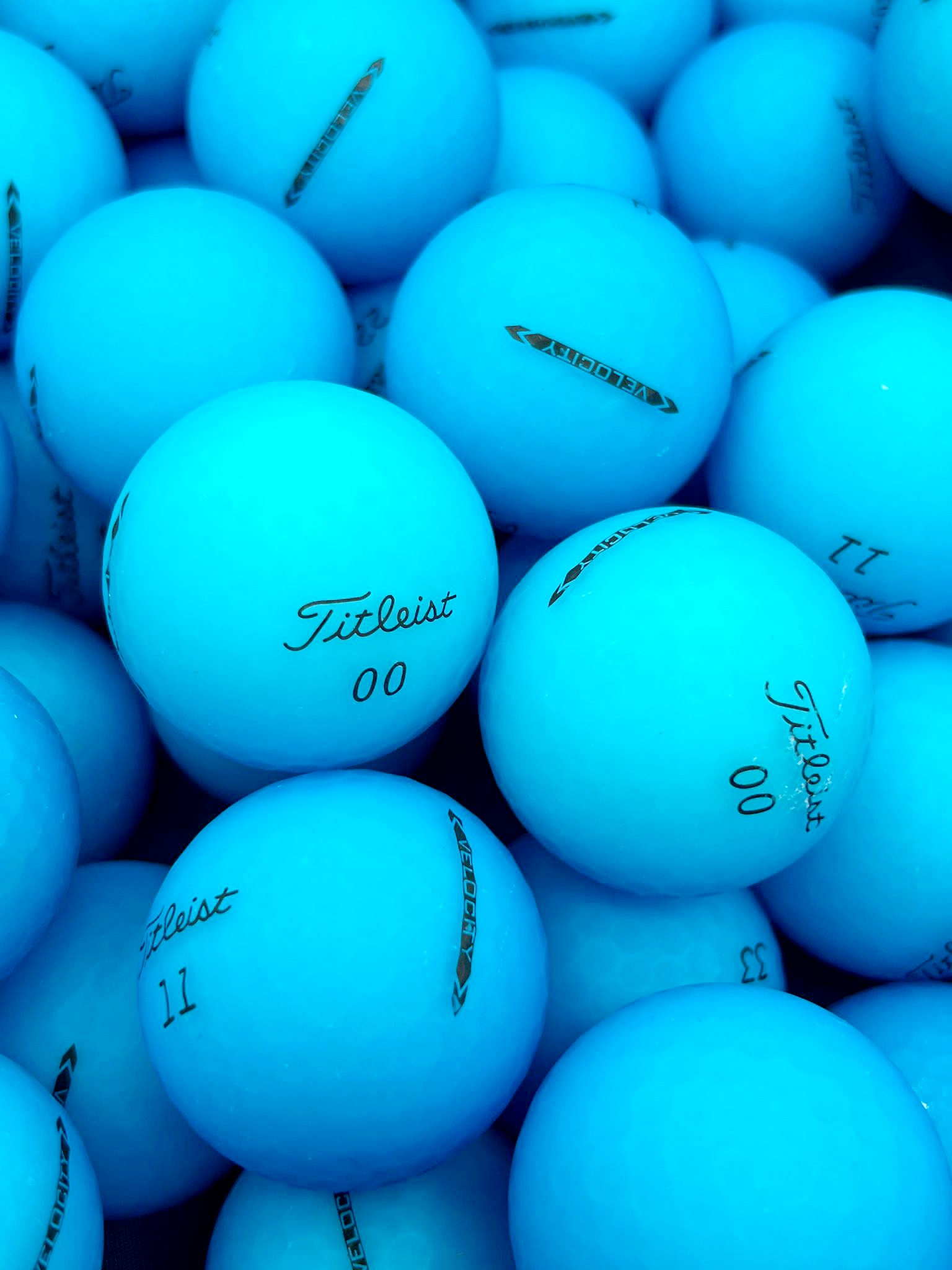 Titleist Velocity matt blauw - Afbeelding 3