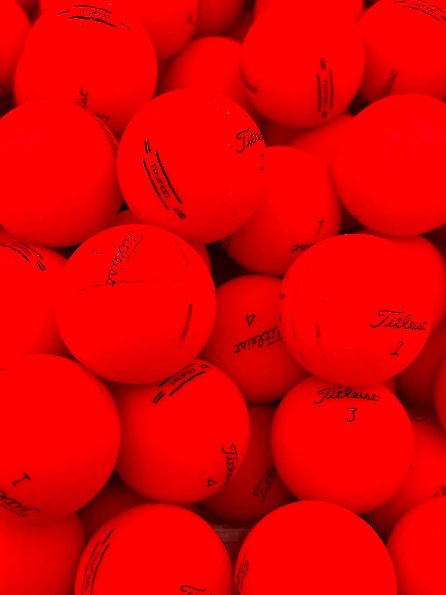 Titleist TruFeel matt rood - Afbeelding 3