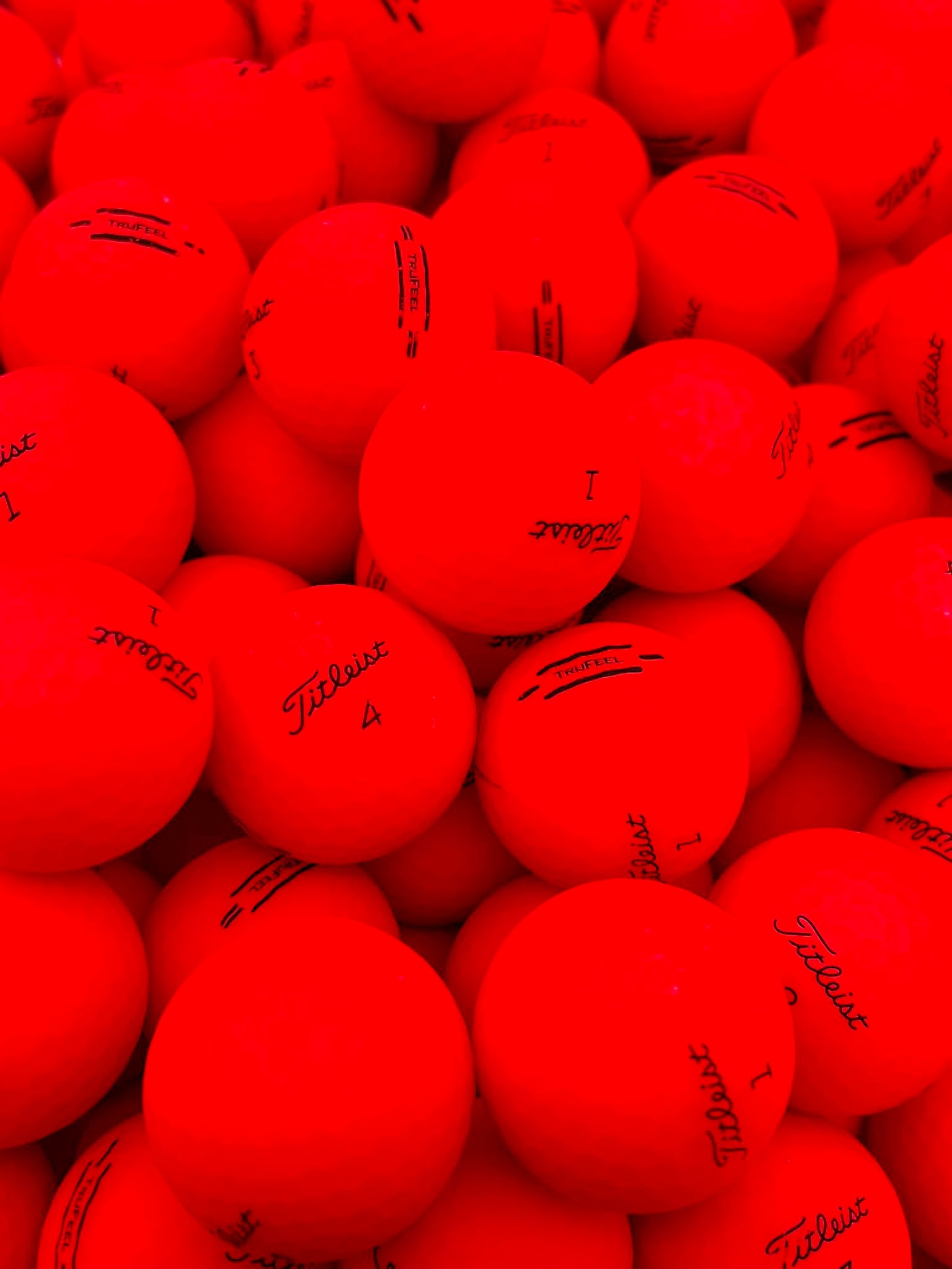 Titleist TruFeel matt rood - Afbeelding 2